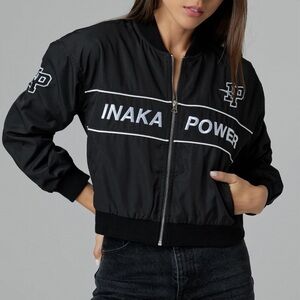 Inaka Power Bomber Jacket - Black sz medium